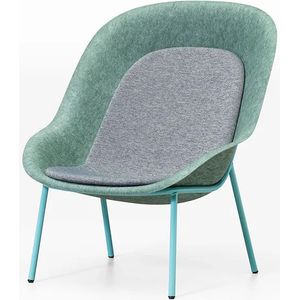 Nook Lounge Chair - Kleur: Turqouise