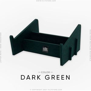 Laptop mate - Donker groen