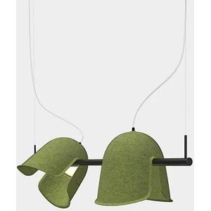 Pivot verstelbare lamp - Variant: Duo, Kleur: Groen