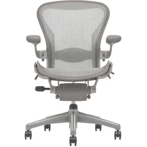 Refurbished Herman Miller Aeron Chair Classic (Titanium)