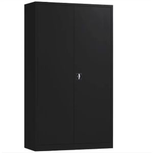Draaideurkast Depo 195x120x42cm - Antraciet RAL 7016