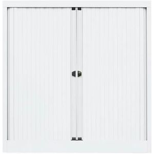 Roldeurkast Depo 103x100x43cm - Krijtwit RAL 9010