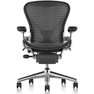 Refurbished Herman Miller Aeron Chair Tuxedo (Polished)