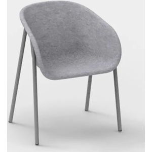 LJ 1 Armchair - Kleur: Licht grijs