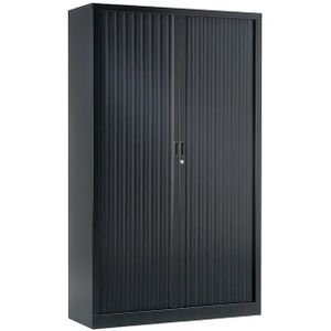 V-store+ roldeurkast - Afmetingen: 100 x 120 cm, Zilver