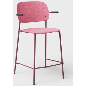 Hale balie stoel met armleuningen - Kleur: Pink