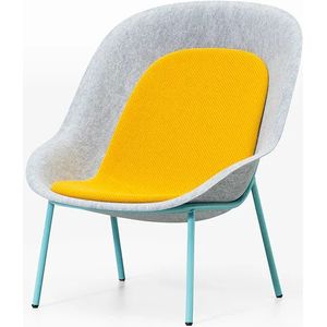 Nook Lounge Chair - Kleur: Licht grijs