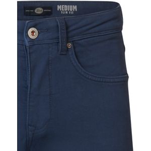Petrol Industries - Jackson Gekleurde Denim Short Sungreet - Blauw - M - Korte spijkerbroeken