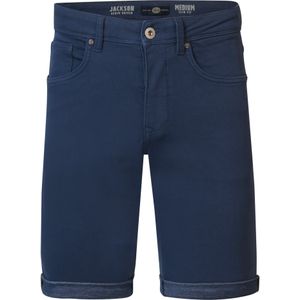 Petrol Industries - Jackson Gekleurde Denim Short Sungreet - Blauw - M - Korte spijkerbroeken