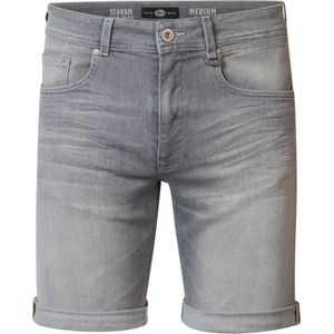 Petrol Industries - Seaham Slim Fit Denim Short Summersway - Grijs - XXL - Chino korte broeken