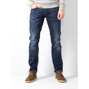 Petrol Industries - Russel Regular Tapered Fit Jeans - Blauw - W36/L30 - Regular Fit Spijkerbroeken