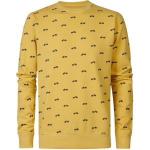 Petrol Industries - Sweater met print - Bruin - XL - Truien