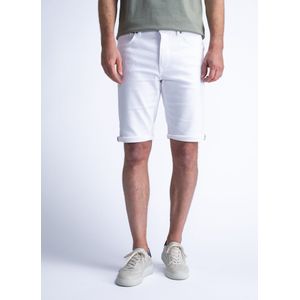 Petrol Industries  Jackson Gekleurde Denim Short Sungreet - heren - Wit - M