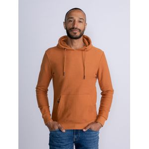 Petrol Industries - Effen Hoodie Gooding - Bruin - S - Hoodies