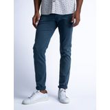 Petrol Industries - Seaham Gekleurde Slim Fit Jeans Pearl City - Blauw - W30/L32 - Slim Fit Spijkerbroeken