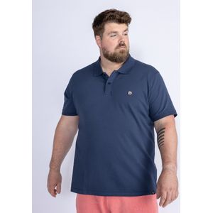 Petrol Industries  Plus Size Klassieke Polo Parasol - heren - Blauw - 3XL