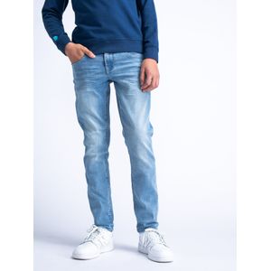 Petrol Industries - Russel Tapered Fit Jeans Quest - Blauw - 104 - Regular Fit Spijkerbroeken