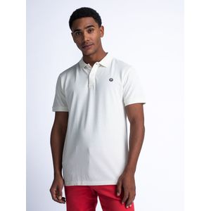 Petrol Industries - Klassieke Polo Tidal - Beige - XL - Poloshirts