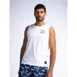 Petrol Industries - Artwork Singlet Tulum - Wit - M - Hemden