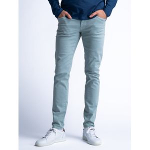 Petrol Industries - Seaham Gekleurde Slim Fit Jeans Pearl City - Grijs - W29/L32 - Slim Fit Spijkerbroeken