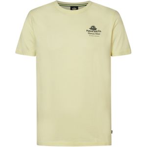 Petrol Industries - Artwork T-shirt Radient - Geel - L - T-shirts met korte mouwen