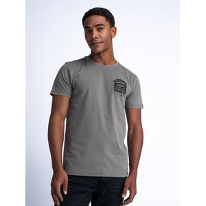 Petrol Industries - Artwork T-shirt Palmetto - Bruin - XL - T-shirts met korte mouwen