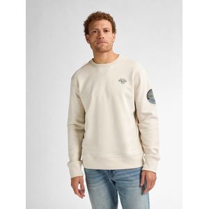 Petrol Industries - Artwork Sweater Harborviewline - Wit - M - Truien