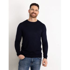 Petrol Industries - Essential Crewneck Knit - Zwart - S - Gebreide Truien