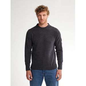 Petrol Industries - Gebreide Trui Antigo - Zwart - M - Truien