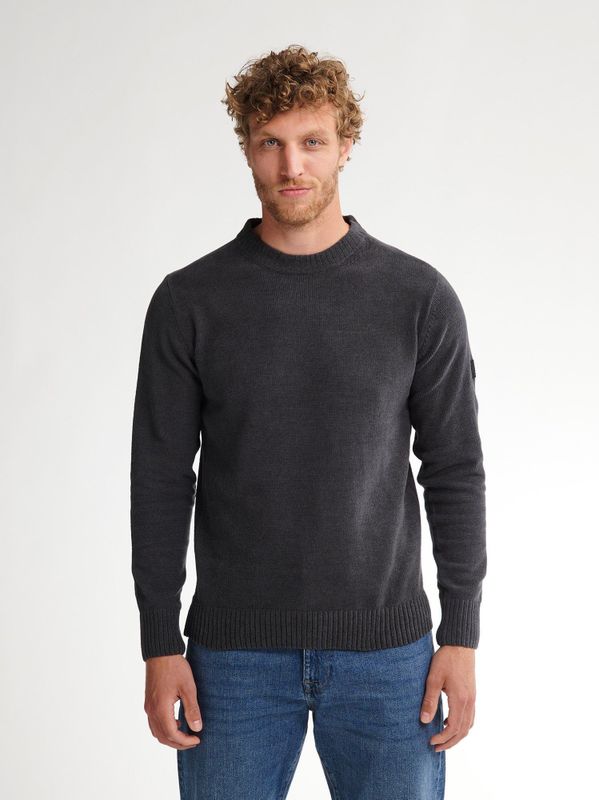 Petrol Industries - Gebreide Trui Antigo - Zwart - M - Truien