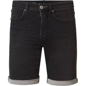 Petrol Industries - Jackson Jogg Denim Short Luau - Zwart - L - Korte spijkerbroeken