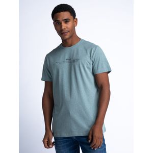 Petrol Industries - Logo T-shirt Zen - Grijs - M - T-shirts met korte mouwen
