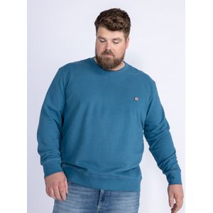 Petrol Industries - Plus Size Casual Sweater Sundrop - Blauw - 5XL - Truien