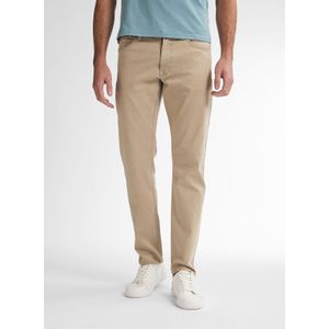 Petrol Industries - Russel Gekleurde Regular Tapered Fit Jeans Flamingobreeze - Bruin - W28/L34 - Regular Fit Spijkerbroeken