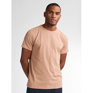 Petrol Industries - Effen T-shirt Waveviewcrest - Bruin - XL - T-shirts met korte mouwen