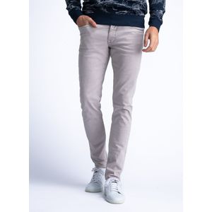 Petrol Industries - Seaham Gekleurde Slim Fit Jeans Pearl City - Bruin - W33/L32 - Slim Fit Spijkerbroeken