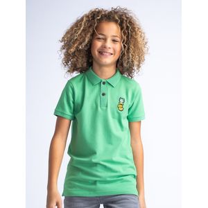 Petrol Industries - Tropische Polo Siesta Key - Groen - 104 - Poloshirts