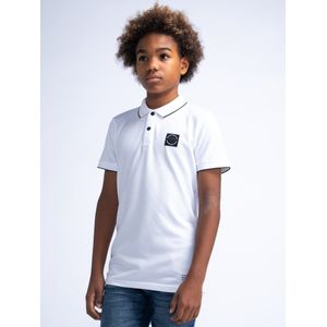 Petrol Industries - Klassieke Polo Aloha - Wit - 176 - Poloshirts