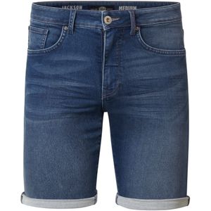 Petrol Industries - Jackson Jogg Denim Short Luau - Blauw - XXXL - Korte spijkerbroeken