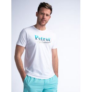 Petrol Industries - Artwork T-shirt Summerdrive - Wit - L - T-shirts met korte mouwen