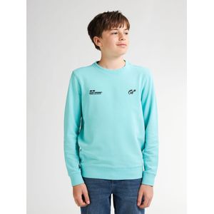 Petrol Industries - Comfortabele Sweater Gran Turismo Velocity - Blauw - 104 - Hoodies