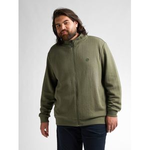 Petrol Industries - Plus Size Casual Cardigan Windcrest - Groen - 6XL - Plus Size