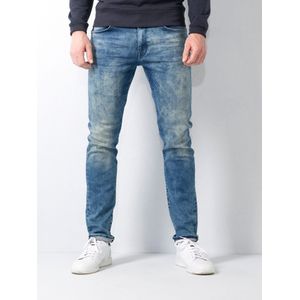 Petrol Industries - Seaham Slim Fit Jeans - Blauw - W30/L34 - Slim Fit Spijkerbroeken