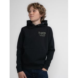 Petrol Industries - Logo-print Hoodie SaintPaulIsland - Zwart - 164 - Hoodies