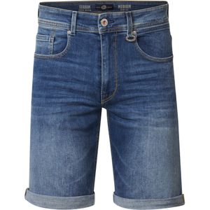 Petrol Industries - Seaham Slim Fit Denim Short Summersway - Blauw - XXXL - Chino korte broeken