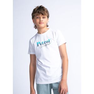 Petrol Industries - Artwork T-shirt Breezeway - Wit - 140 - T-shirts met korte mouwen