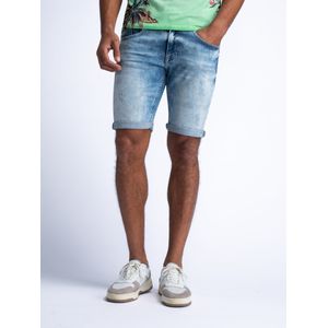 Petrol Industries - Blizzard Denim Short Serenity - Blauw - S - Korte spijkerbroeken