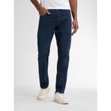 Petrol Industries - Tallis Tapered Fit Jeans Palmfront - Blauw - W36/L32 - Regular Fit Spijkerbroeken