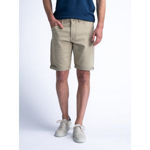 Petrol Industries - Jackson Gekleurde Denim Short Sungreet - Geel - XL - Korte spijkerbroeken