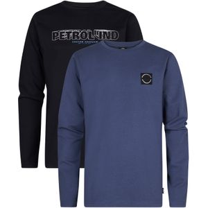Petrol Industries - 2-pack longsleeve T-shirts Tomah - Diverse - 104 - T-shirts met lange mouwen